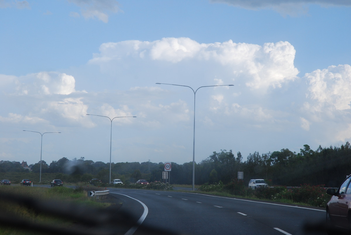 thunderstorm cumulonimbus_incus : Sunshine Coast, QLD   30 December 2008