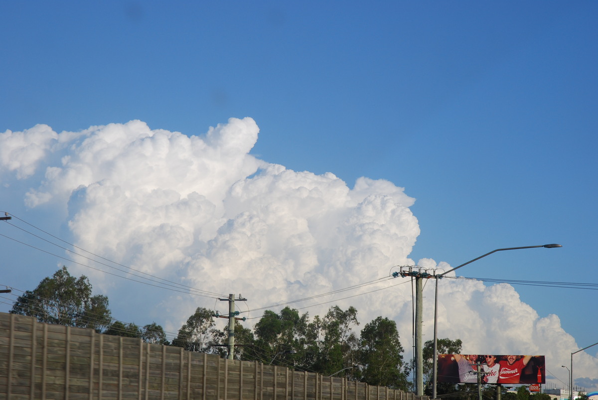 thunderstorm cumulonimbus_incus : Brisbane, QLD   30 December 2008