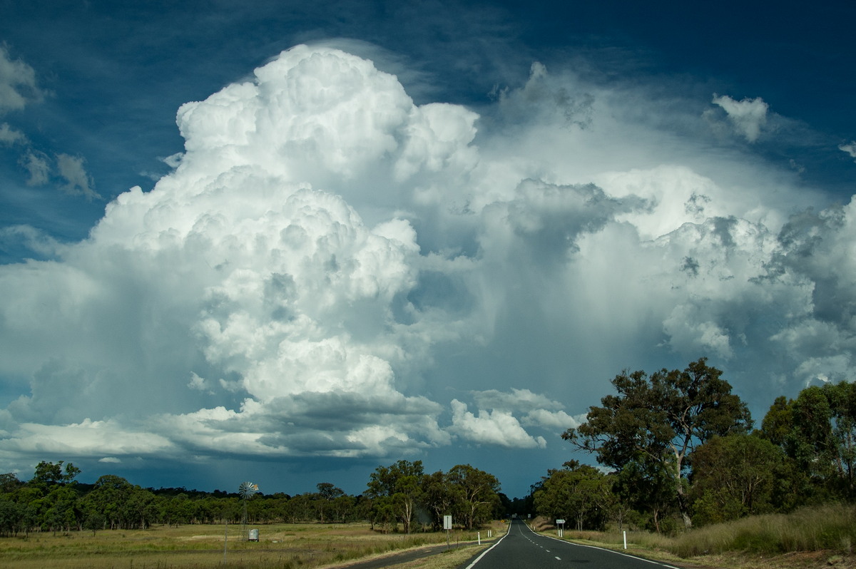 updraft thunderstorm_updrafts : near Warwick, QLD   24 January 2009