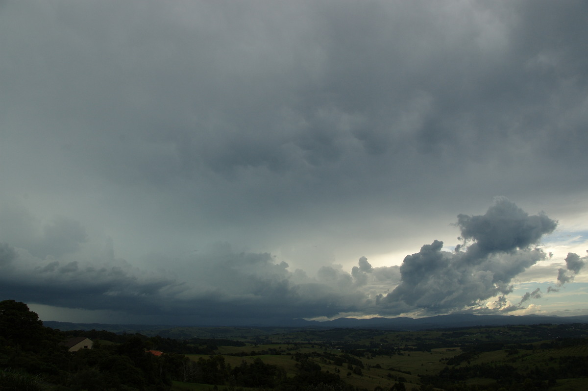 cumulonimbus thunderstorm_base : McLeans Ridges, NSW   19 February 2009