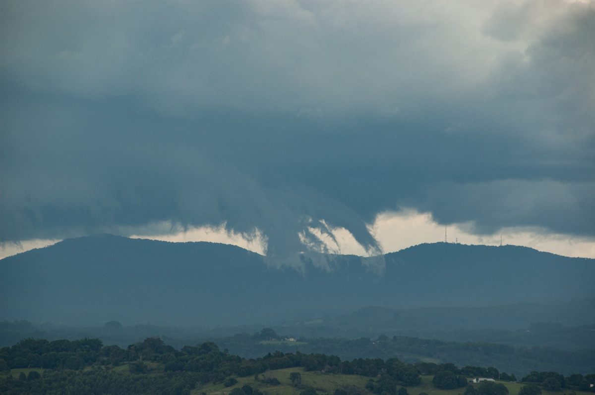 cumulonimbus thunderstorm_base : McLeans Ridges, NSW   19 February 2009