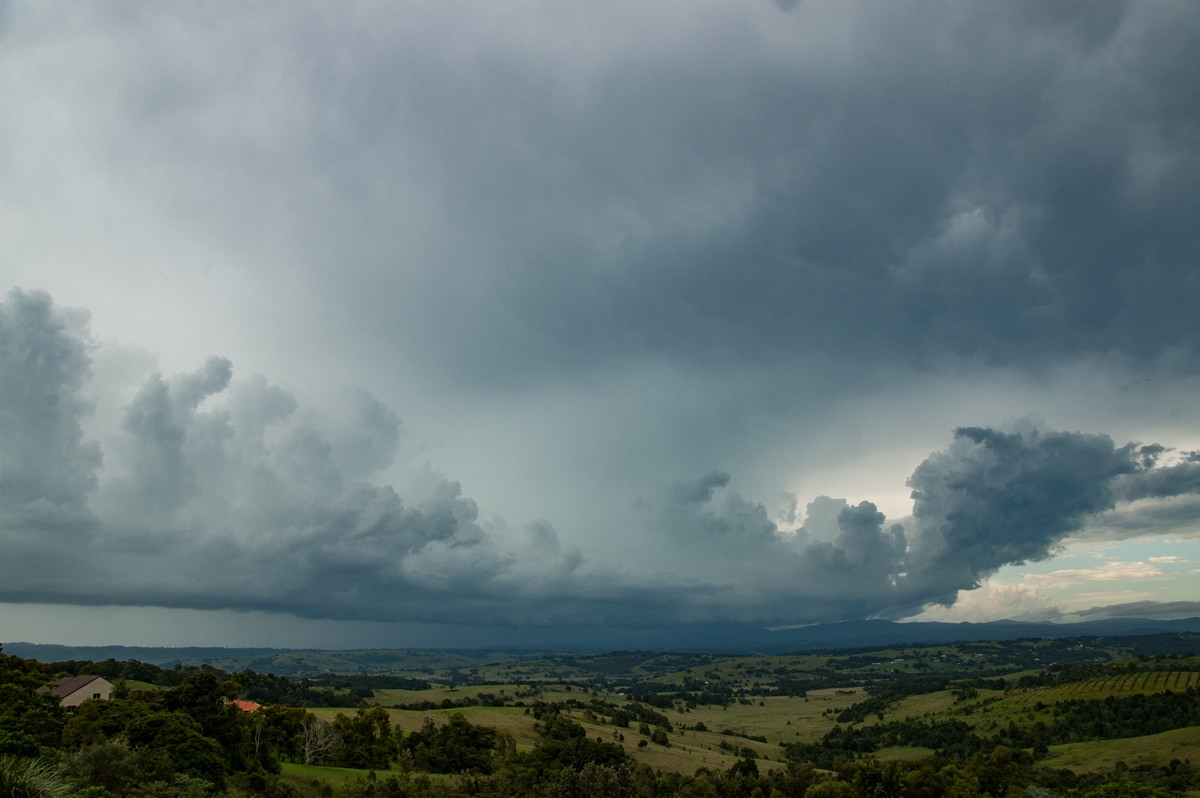 cumulonimbus thunderstorm_base : McLeans Ridges, NSW   19 February 2009