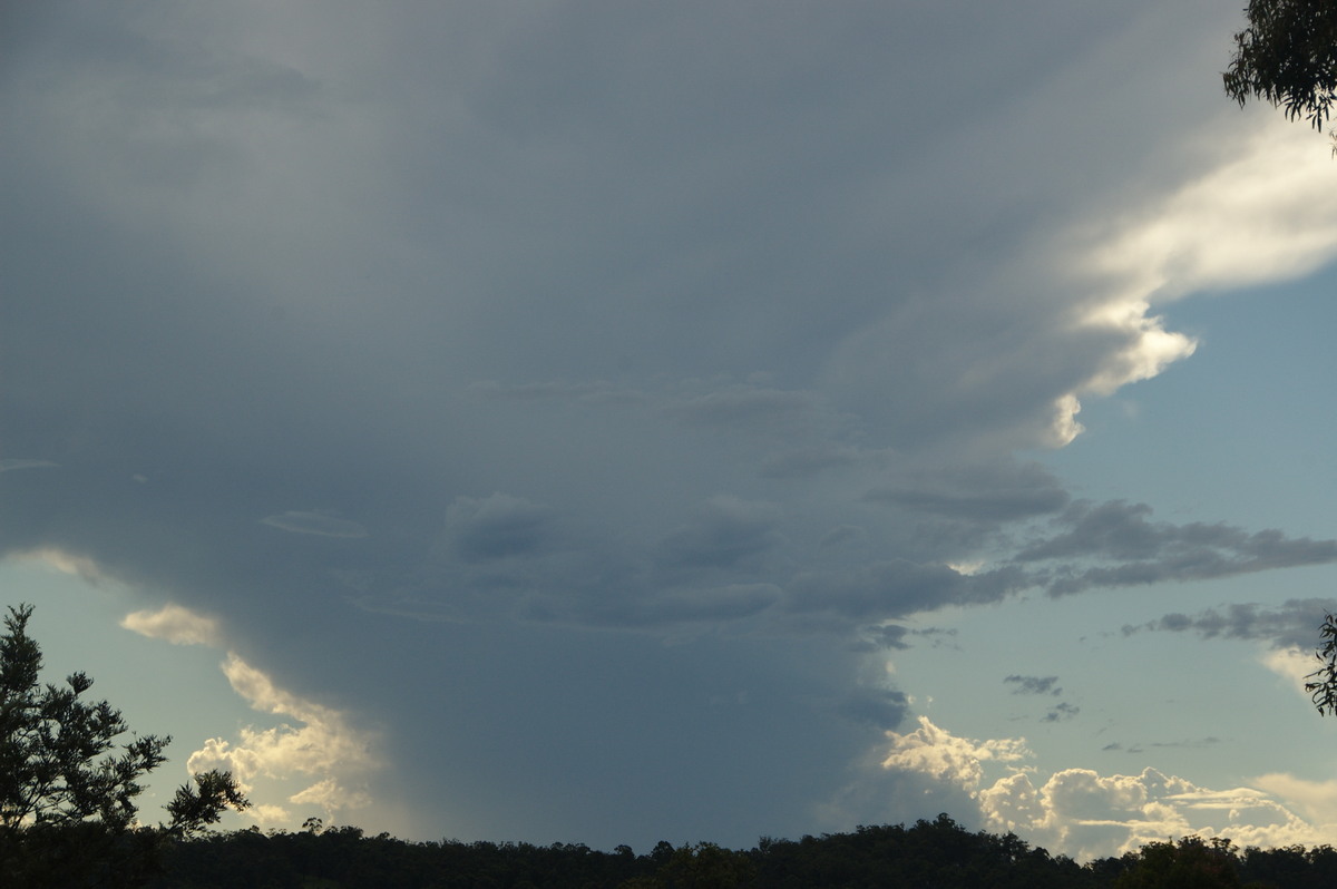 anvil thunderstorm_anvils : Spring Grove, NSW   15 March 2009