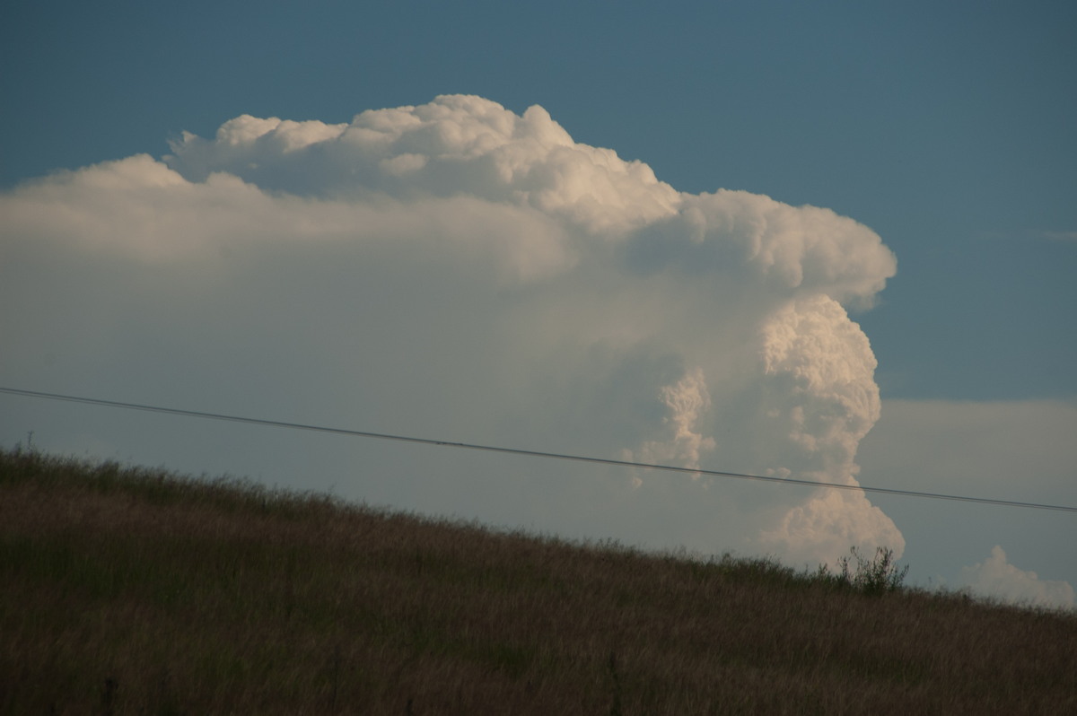 updraft thunderstorm_updrafts : Spring Grove, NSW   15 March 2009