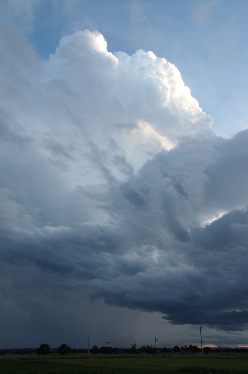 updraft thunderstorm_updrafts : Junction Hill, NSW   15 March 2009