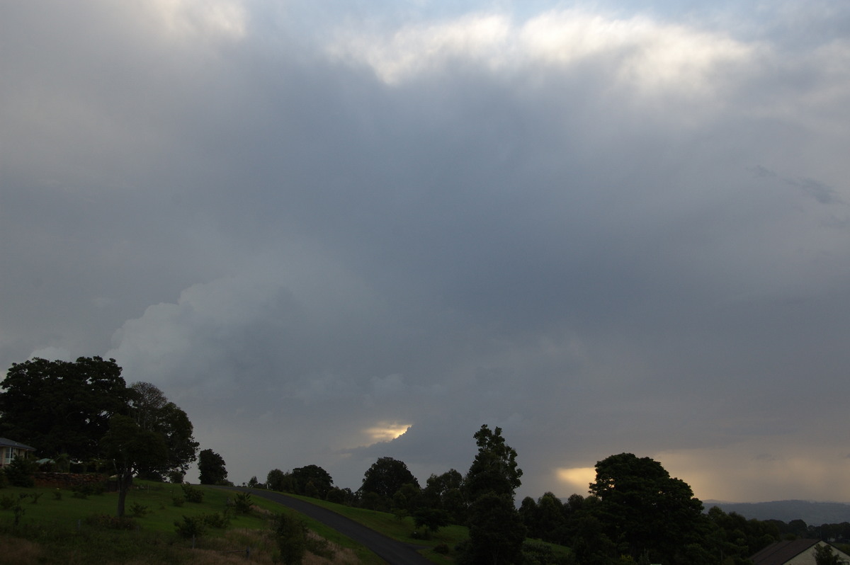 cumulonimbus thunderstorm_base : McLeans Ridges, NSW   17 April 2009