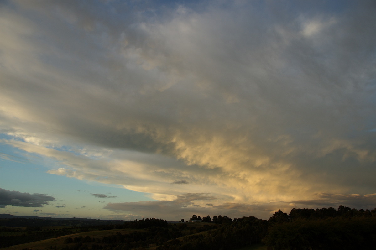 altostratus altostratus_cloud : McLeans Ridges, NSW   20 April 2009
