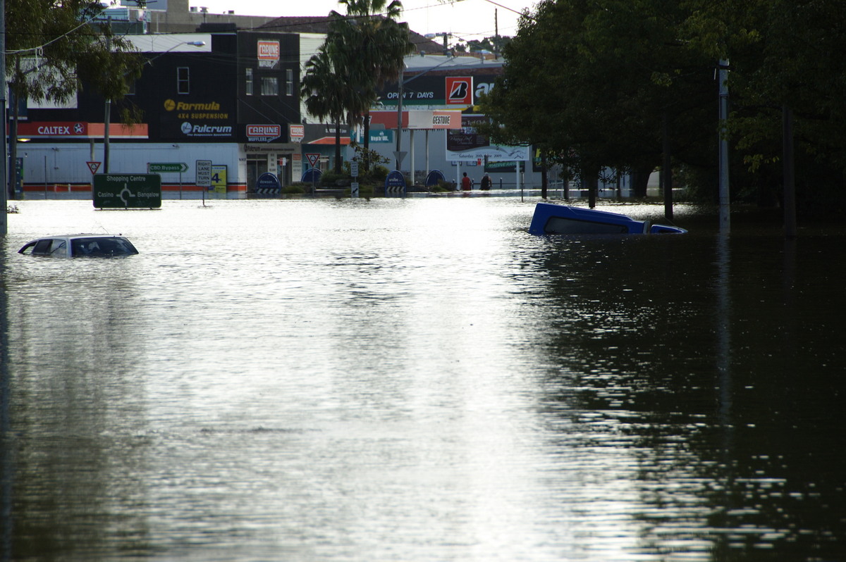 flashflooding flood_pictures : Lismore, NSW   22 May 2009