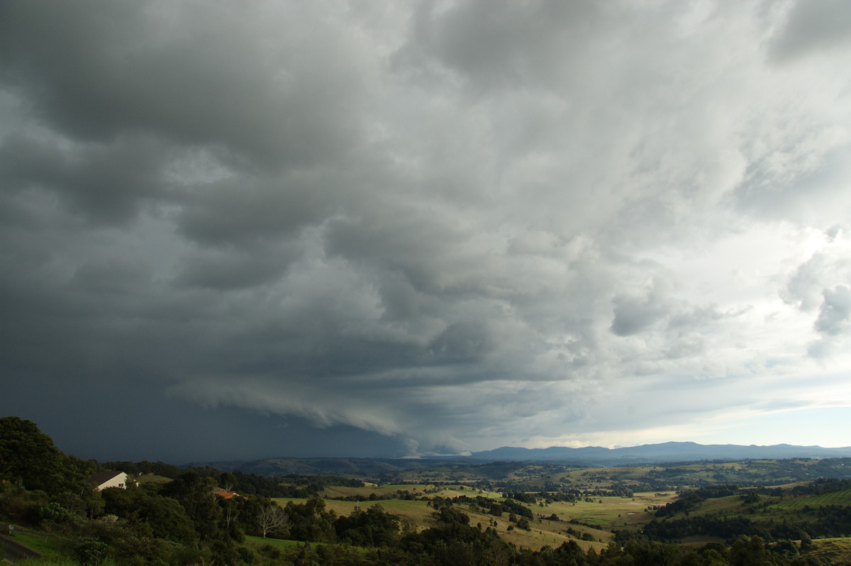 cumulonimbus thunderstorm_base : McLeans Ridges, NSW   7 June 2009