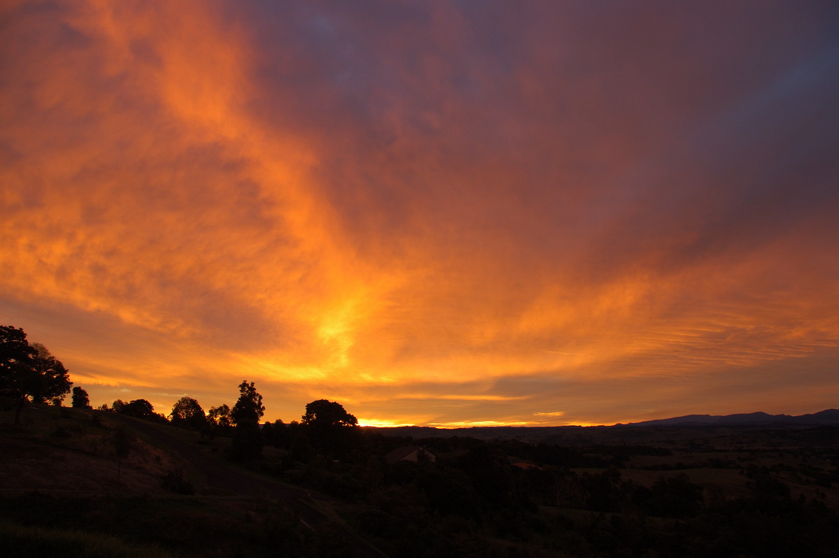 sunset sunset_pictures : McLeans Ridges, NSW   5 July 2009