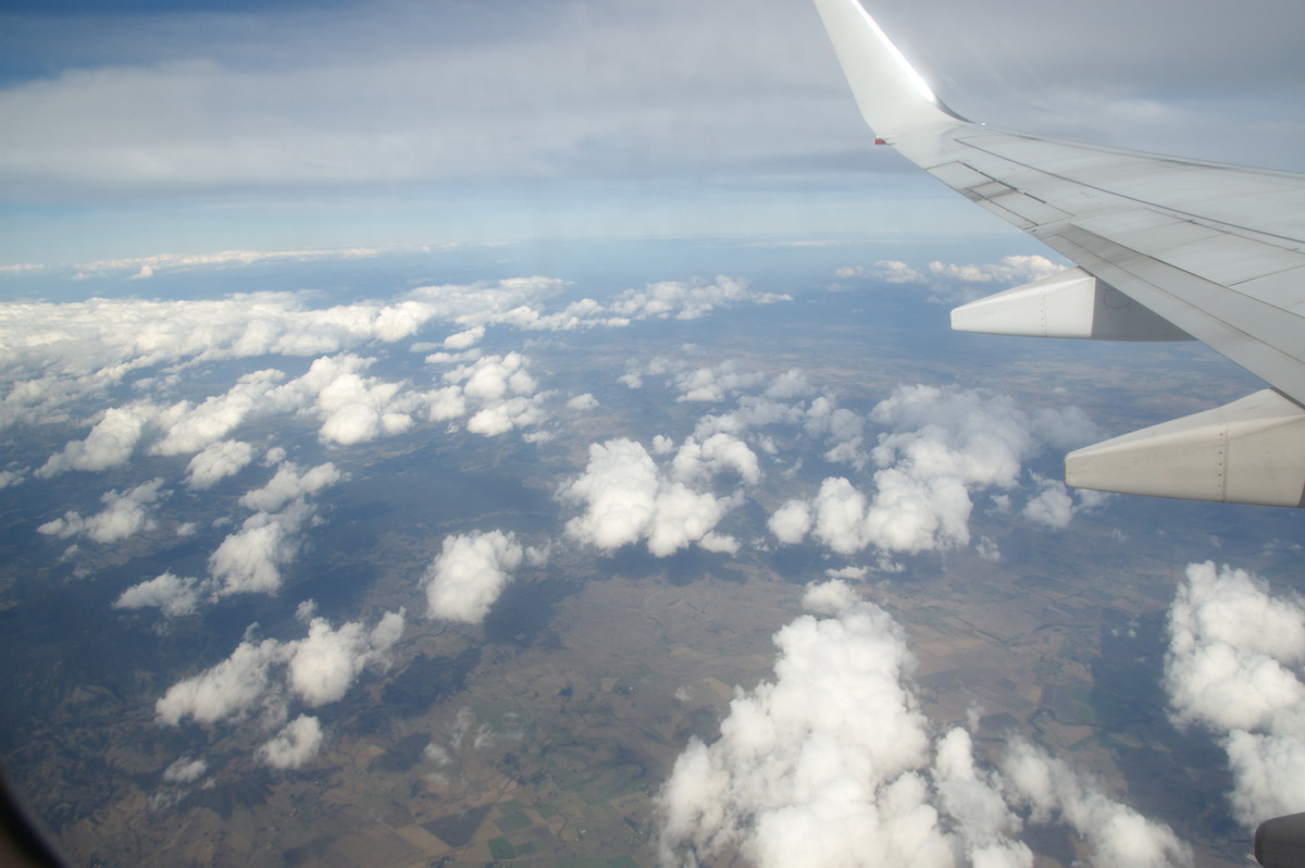 cloudsflying clouds_taken_from_plane : NSW   4 August 2009