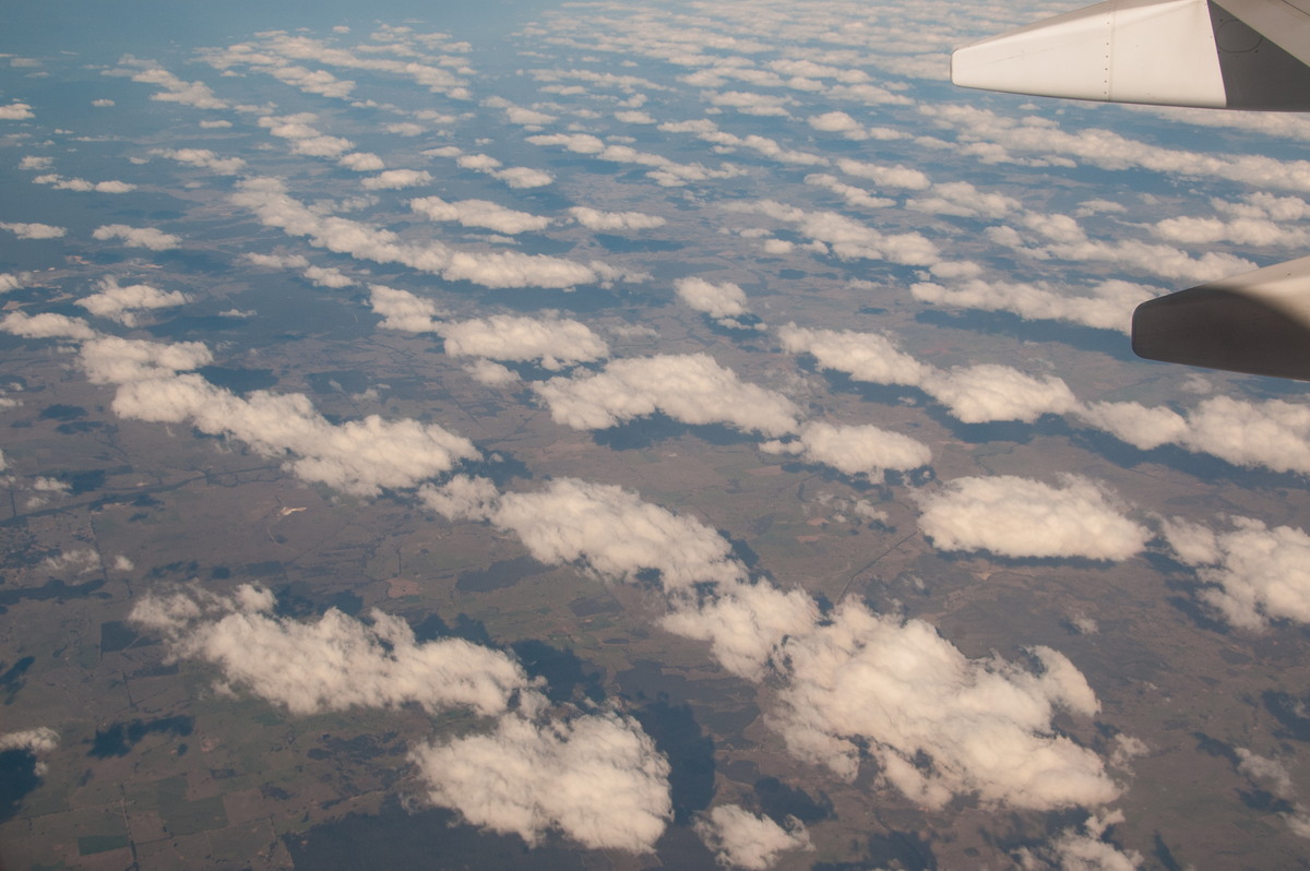 cloudsflying clouds_taken_from_plane : NSW   4 August 2009