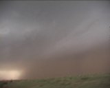 June 4 2003 Supercell near Clovis New Mexico - inflow dominant beast