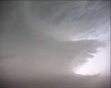 June 4 2003 Supercell near Clovis New Mexico - inflow dominant beast