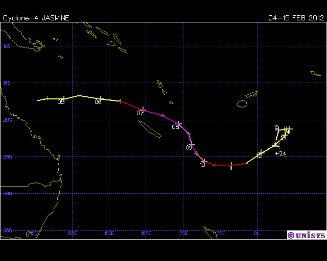 Tropical Cyclone Jasmine