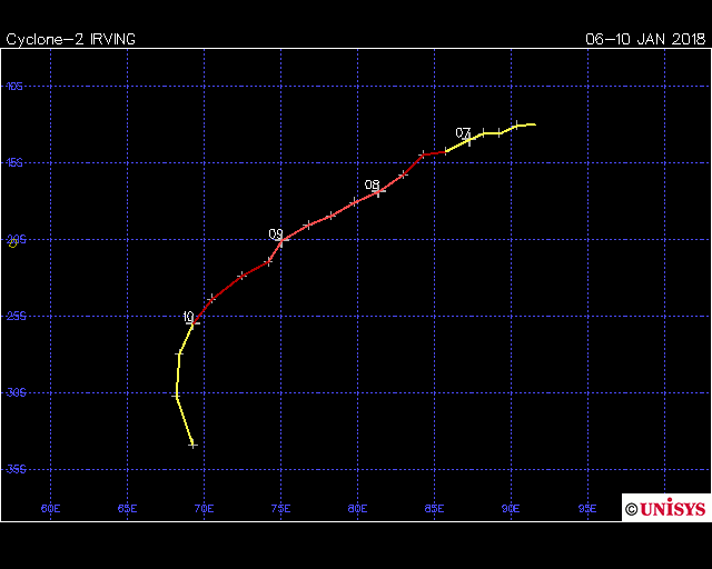 Tropical Cyclone Irving