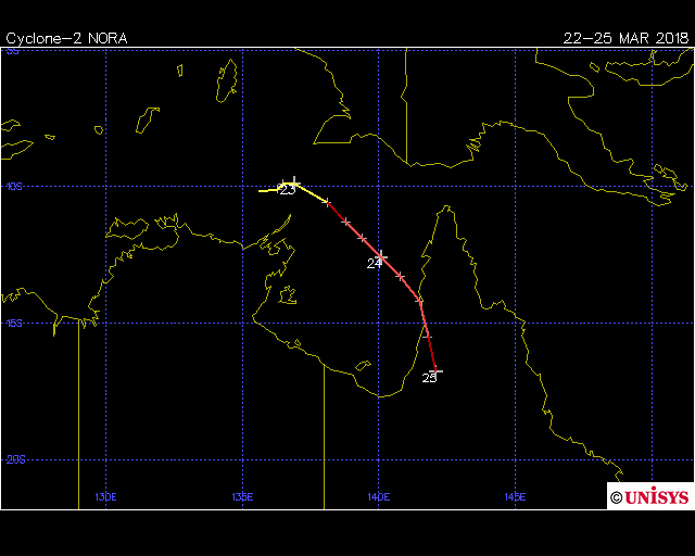 Tropical Cyclone Nora