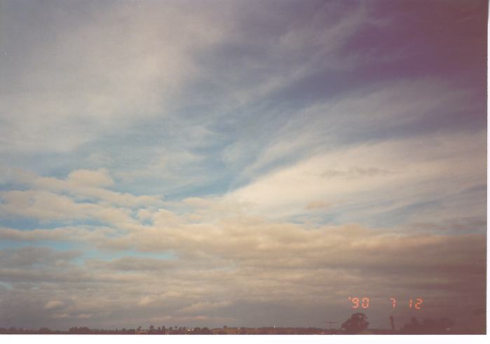 cirrus cirrus_cloud : Schofields, NSW   12 July 1990