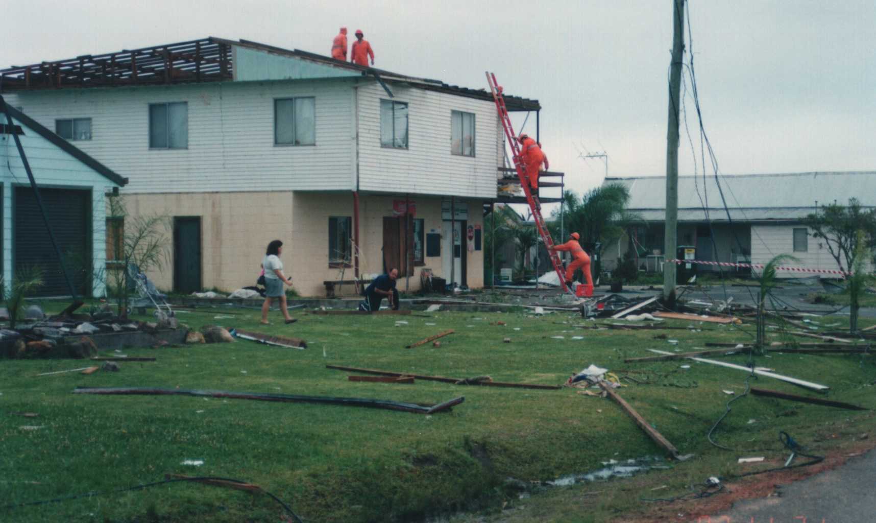 disasters storm_damage : Tucabia, NSW   20 November 1993