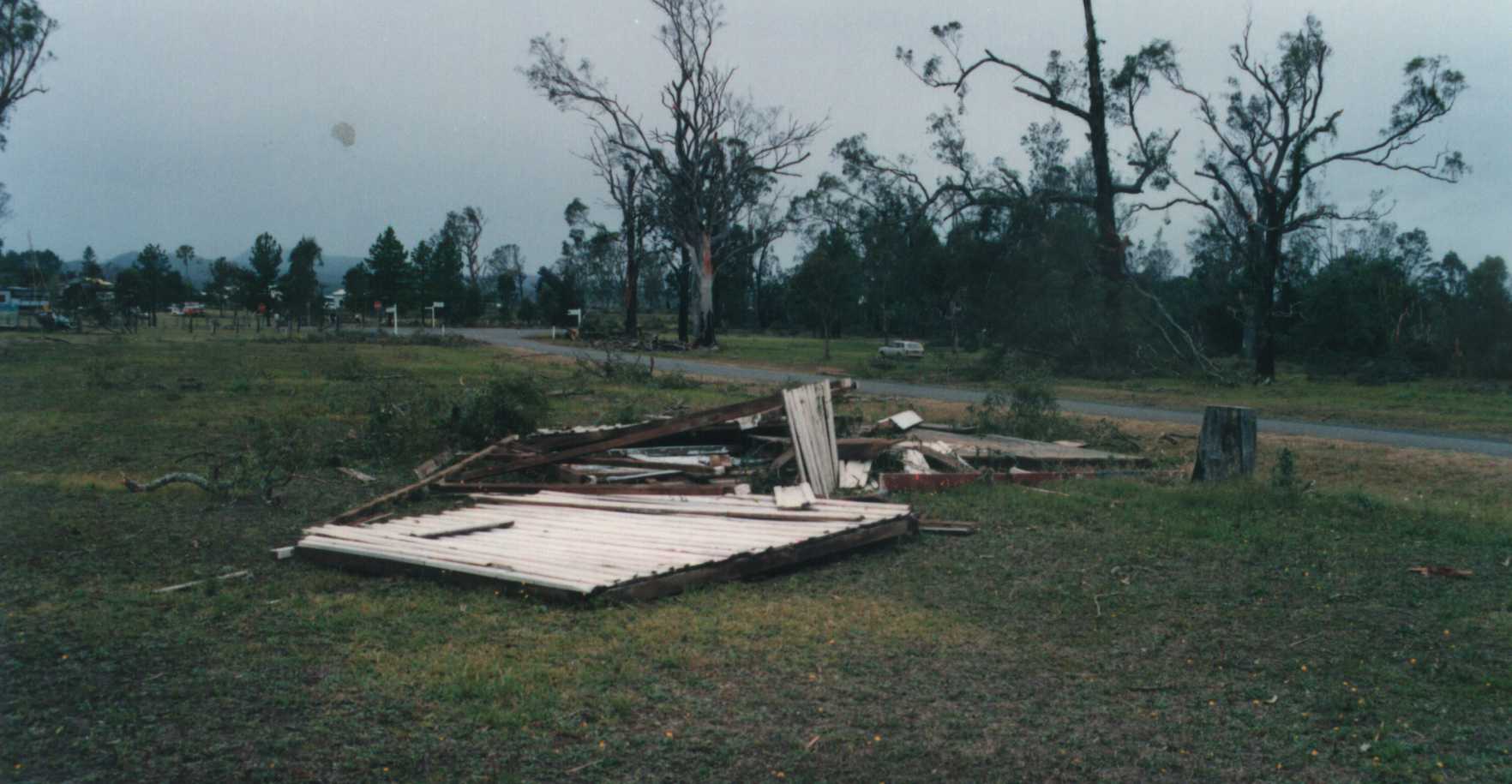 disasters storm_damage : Tucabia, NSW   20 November 1993