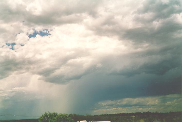 raincascade precipitation_cascade : Schofields, NSW   26 December 1993