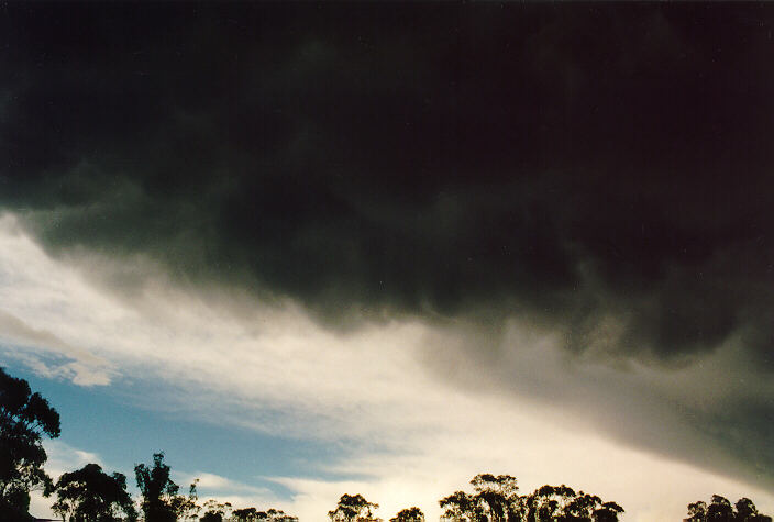 mammatus mammatus_cloud : Oakhurst, NSW   4 November 1994