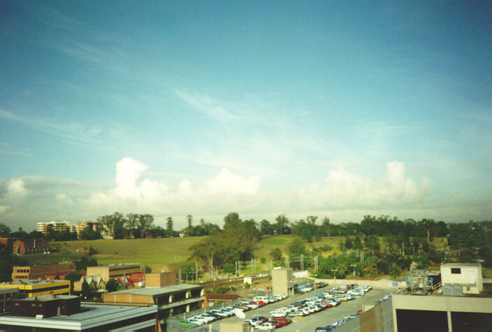 cumulus congestus : Parramatta, NSW   13 February 1995