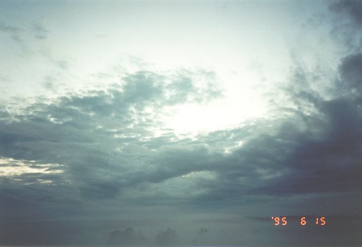 altocumulus altocumulus_cloud : Schofields, NSW   15 June 1995