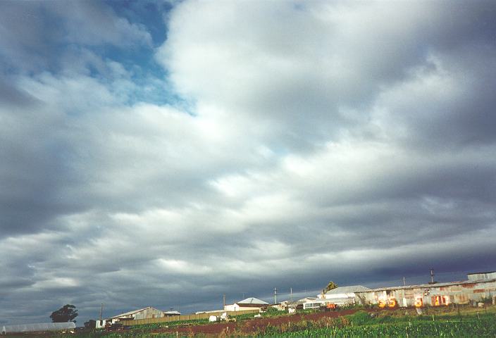 stratocumulus stratocumulus_cloud : Schofields, NSW   17 June 1995