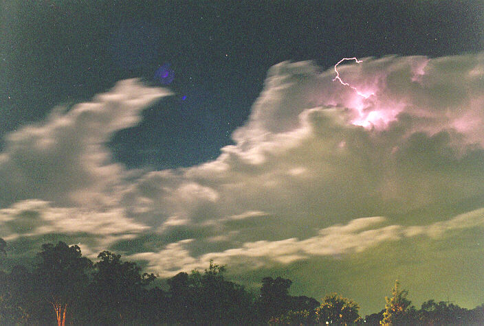 lightning lightning_bolts : Oakhurst, NSW   5 November 1995