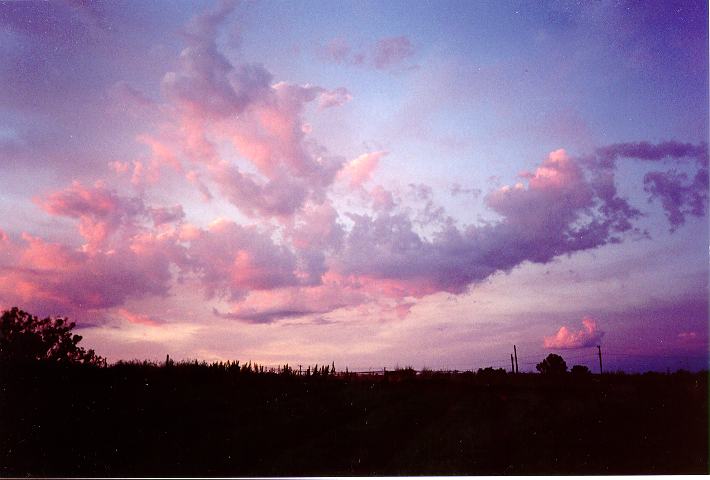 altocumulus castellanus : Schofields, NSW   15 November 1995