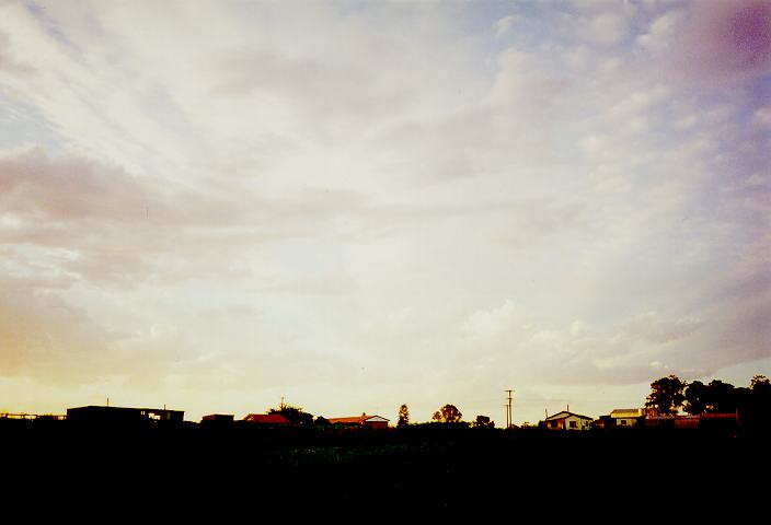 altocumulus mackerel_sky : Schofields, NSW   11 December 1995