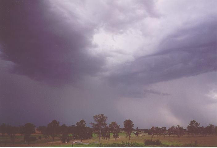 cumulonimbus thunderstorm_base : Parklea, NSW   27 February 1996