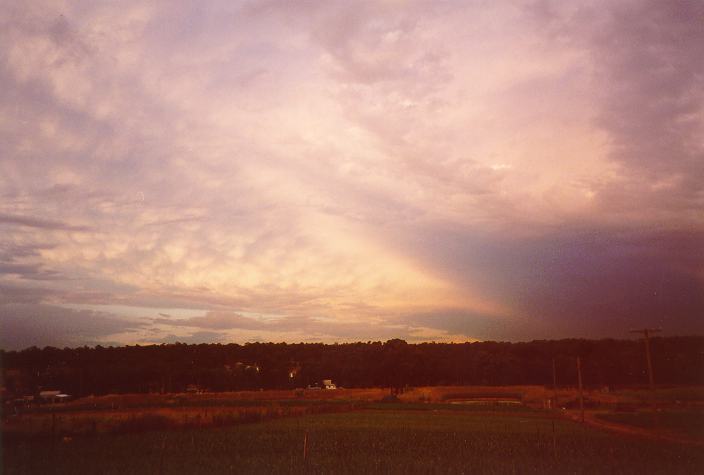 altocumulus altocumulus_cloud : Schofields, NSW   11 April 1996