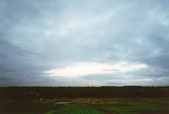 stratocumulus stratocumulus_cloud : Schofields, NSW   11 June 1996