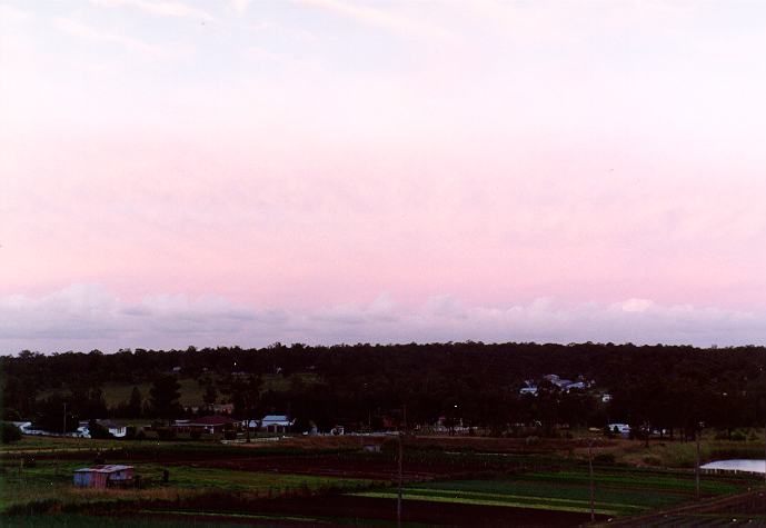 altostratus altostratus_cloud : Schofields, NSW   23 November 1996