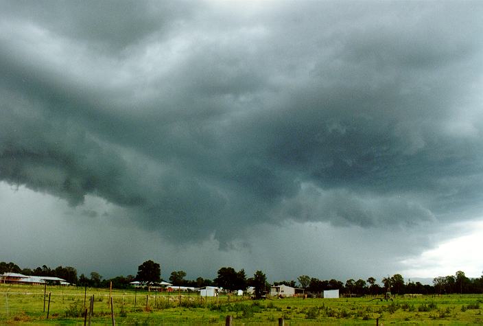 shelfcloud shelf_cloud : Richmond, NSW   7 December 1996