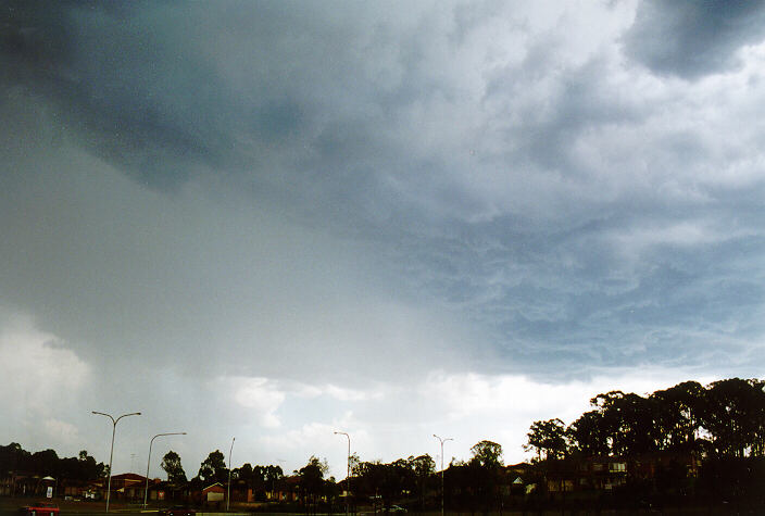 cumulonimbus thunderstorm_base : Glenmore Park, NSW   27 October 1997