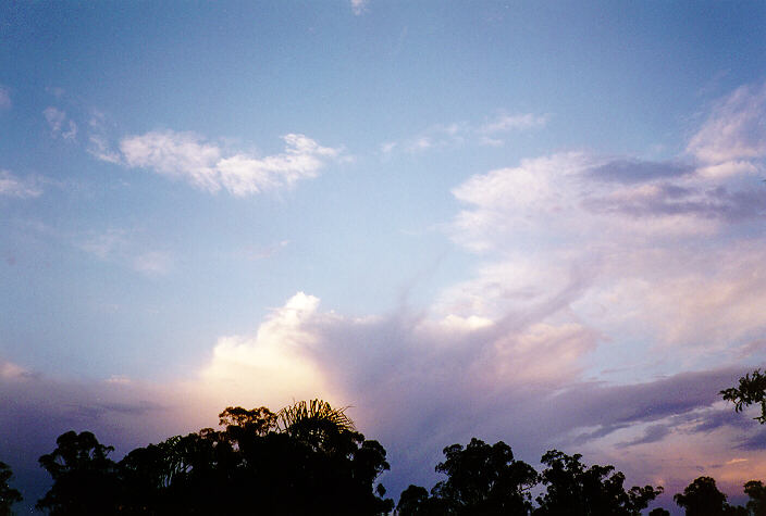 cumulus congestus : Oakhurst, NSW   26 November 1997