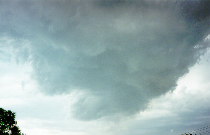 cumulonimbus thunderstorm_base :    26 November 1997