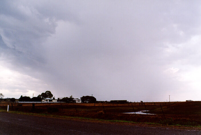 cumulonimbus thunderstorm_base : Singleton, NSW   20 January 1998