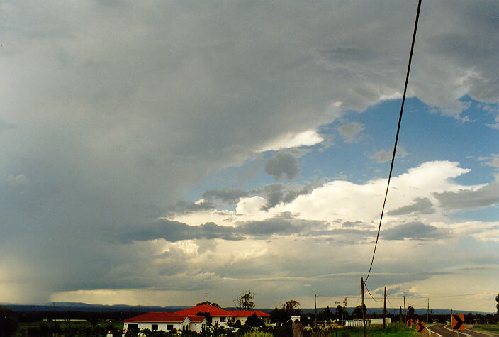 anvil thunderstorm_anvils : Camden, NSW   1 February 1998