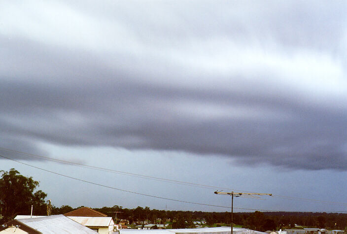 shelfcloud shelf_cloud : Schofields, NSW   4 February 1998