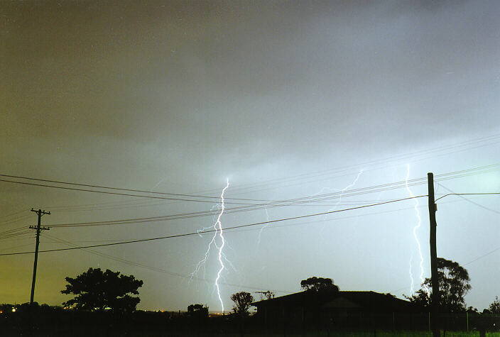 lightning lightning_bolts : Schofields, NSW   4 February 1998