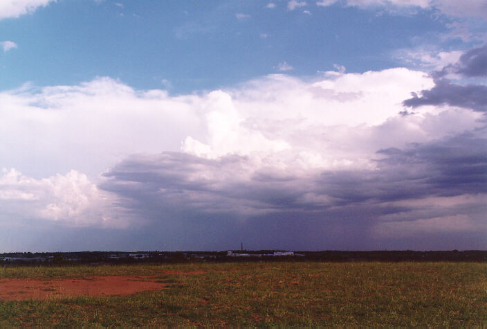 thunderstorm cumulonimbus_incus : Rooty Hill, NSW   15 February 1998