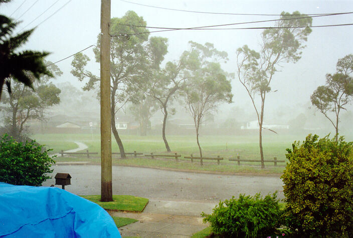 precipitation precipitation_rain : Prospect, NSW   15 February 1998