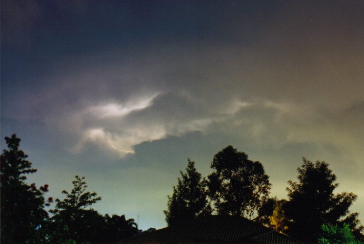 lightning lightning_bolts : Oakhurst, NSW   14 April 1999