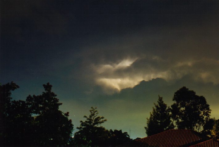 cumulonimbus supercell_thunderstorm : Oakhurst, NSW   14 April 1999