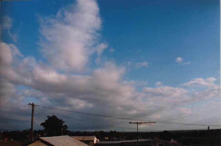 stratocumulus stratocumulus_cloud : Schofields, NSW   21 August 1999