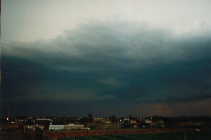 raincascade precipitation_cascade : Schofields, NSW   22 September 1999